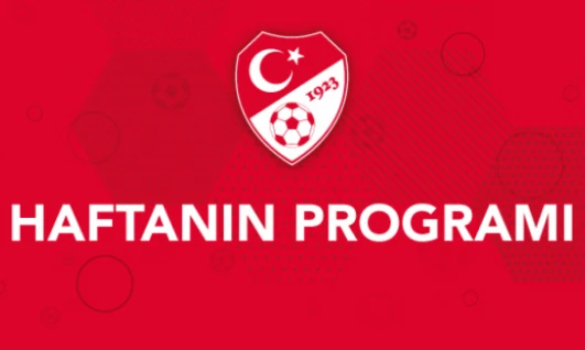Süper Lig ve Alt Liglerde Haftanın Programı Ve Hakemleri Açıklandı