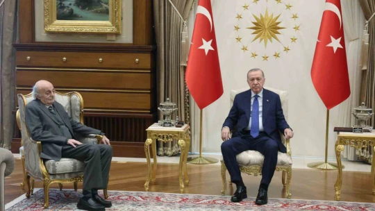 -Cumhurbaşkanı Recep Tayyip Erdoğan, Lübnan'daki Dürzi lider Velid Canbolat'ı kabul etti.