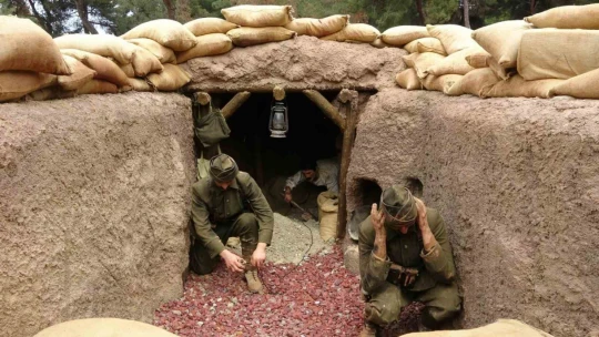1915 Siper Canlandırması ile tarihi yarımadaya gelen ziyaretçiler, Çanakkale ruhunu yaşayacak