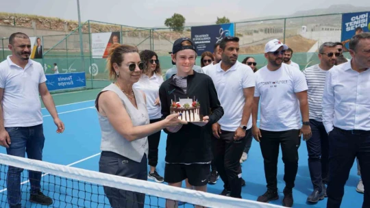 3. Uluslararası Cudi Cup Tenis Turnuvası sona erdi