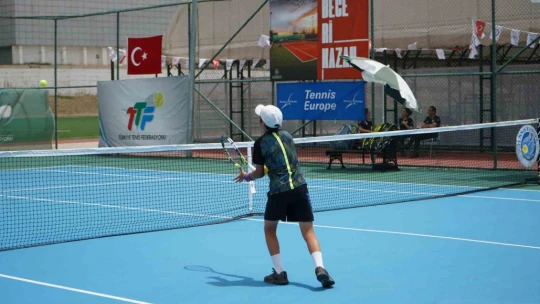 3. Uluslararası Cudi Cup Tenis Turnuvası sona erdi