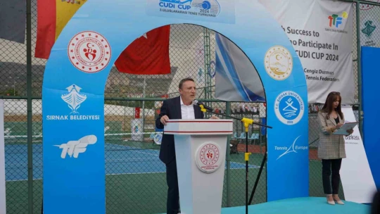 3. Uluslararası Cudi Cup Tenis Turnuvası sona erdi
