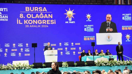 Cumhurbaşkanı Erdoğan, Bursa'ya 785 milyar liralık yatırım yaptıklarını açıkladı