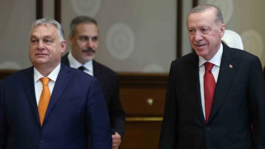 Cumhurbaşkanı Erdoğan, Macaristan Başbakanı Orban'ı kabul etti