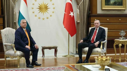 Cumhurbaşkanı Erdoğan, Macaristan Başbakanı Orban'ı kabul etti