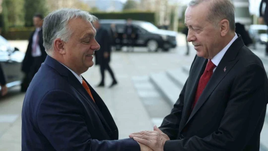 Cumhurbaşkanı Erdoğan, Macaristan Başbakanı Orban'ı kabul etti