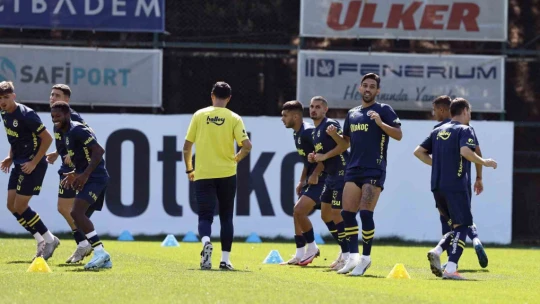 Fenerbahçe, Çaykur Rizespor maçı hazırlıklarını sürdürdü