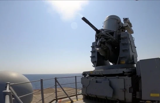 TGC Anadolu'da 'Phalanx Yakın Hava Savunma Sistemi Atışları' başarıyla gerçekleşti