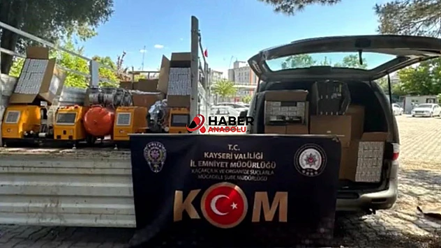 1 milyon kaçak tütün ele geçirildi
