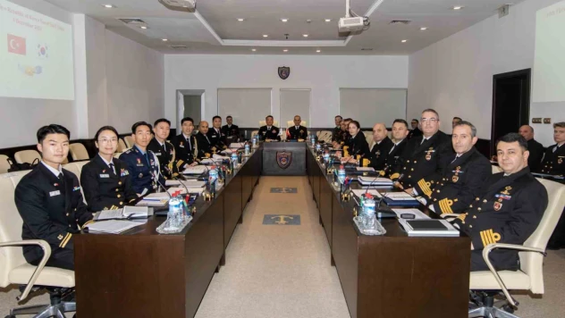 14'üncü Türkiye-Kore Cumhuriyeti Deniz Kuvvetleri İş Birliği Toplantısı gerçekleştiriliyor