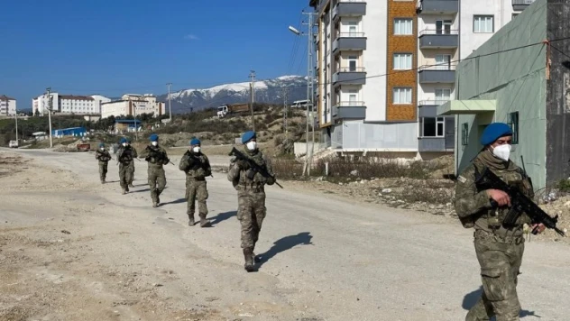 2'nci Komando Tugayı Hatay'da asayiş görevini sürdürüyor