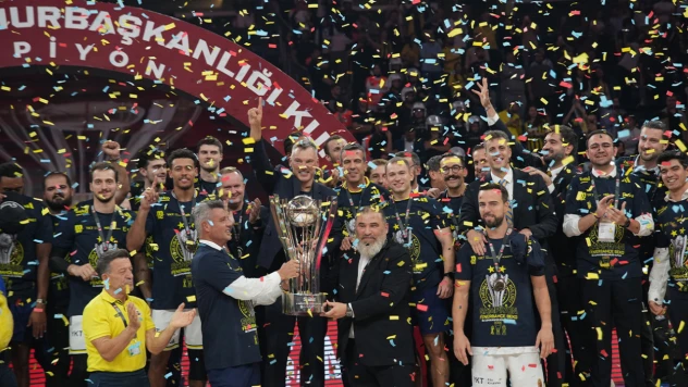 38. Erkekler Cumhurbaşkanlığı Kupası Fenerbahçe'nin