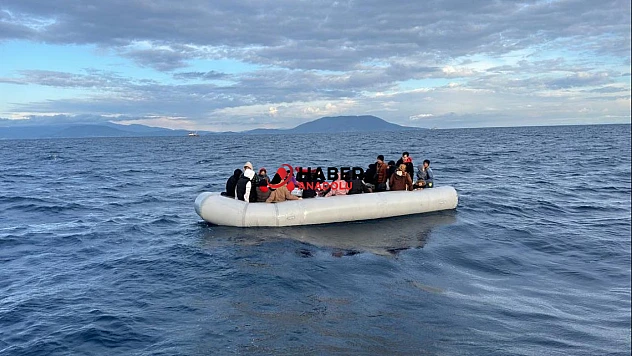 43 düzensiz göçmen kurtarıldı