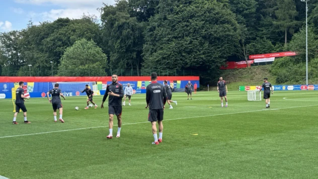 A Milli Futbol Takımı, Portekiz maçı hazırlıklarına devam etti