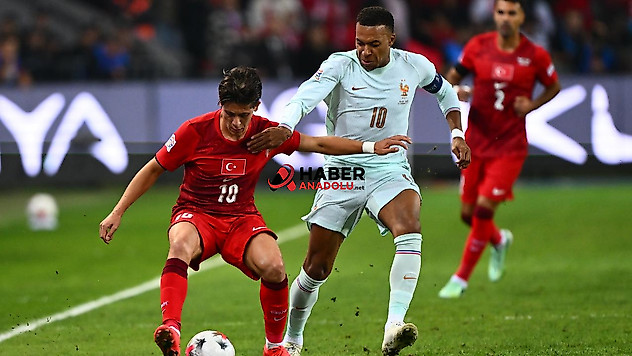 A Milli Futbol Takımımız Fransa'ya mağlup oldu