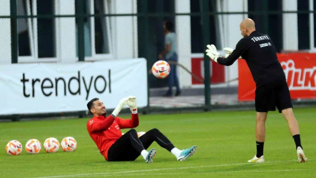 A Milli Takım Samsun'daki ilk antrenmanını yaptı