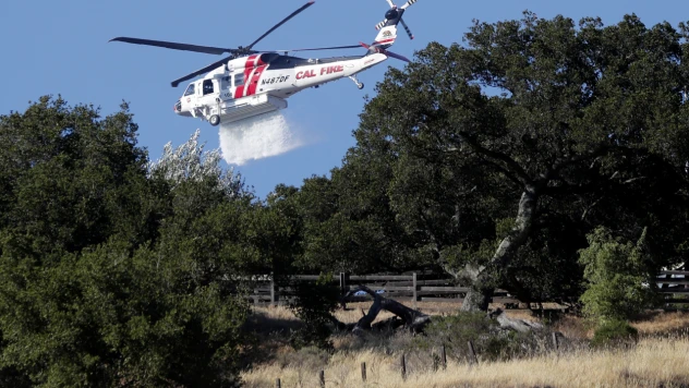 ABD'de yangın söndürme helikopterleri çarpıştı: 3 ölü