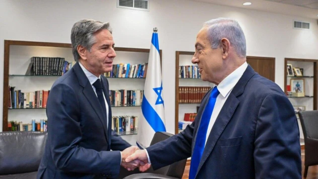 ABD Dışişleri Bakanı Blinken, Netanyahu ile görüştü