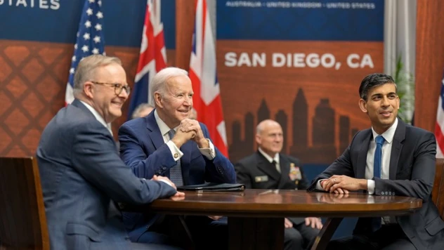 ABD, İngiltere ve Avustralya liderlerinden üçlü AUKUS zirvesi