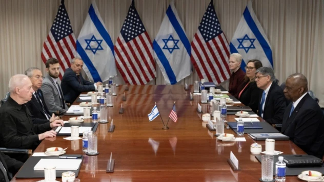 ABD Savunma Bakanı Austin, İsrail Savunma Bakanı Gallant ile bir araya geldi