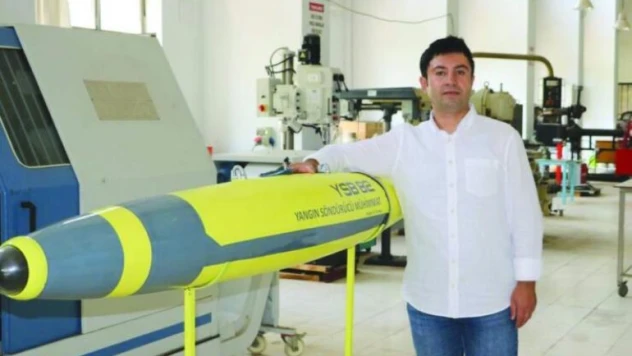 Akıllı yangın söndürme mühimmatına patent tescili