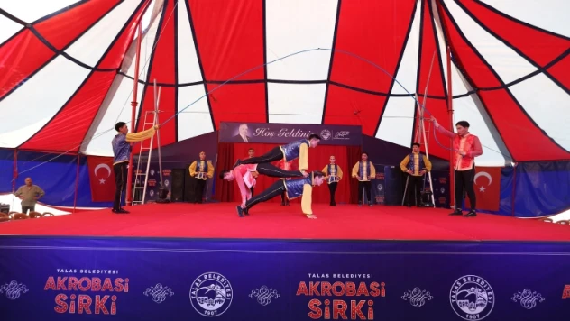 Akrobasi Sirki'ni 4 günde 3 bin kişi izledi