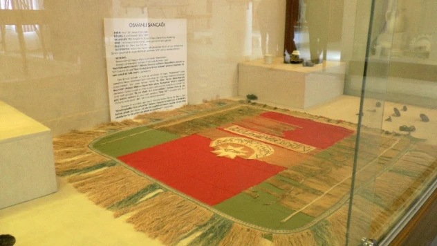 Alemli Sancağı Nevşehir Müzesi'nde sergileniyor