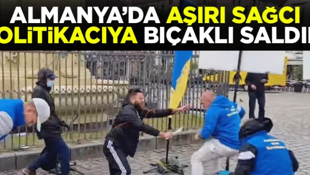 Almanya'da aşırı sağcı politikacıya bıçaklı saldırı