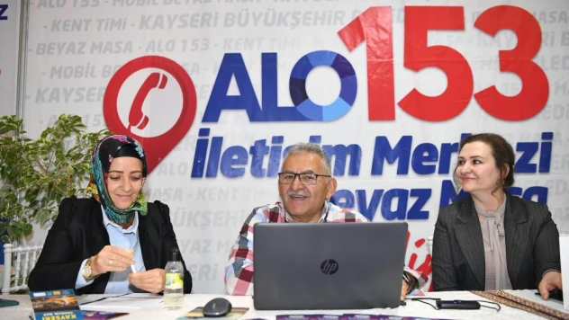 ALO 153' ve Beyaz Masa 5. Kayseri Kitap Fuarı'nda