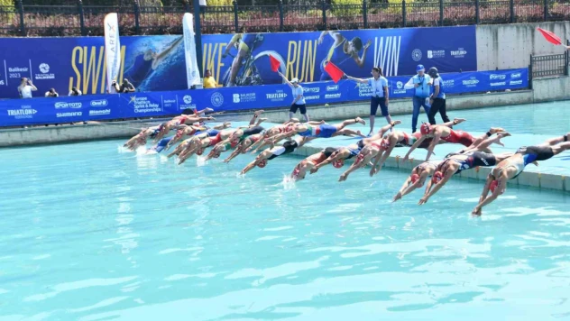 Avrupa Triatlon Şampiyonası, Balıkesir'de gerçekleştirildi