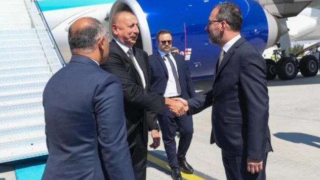 Azerbaycan Cumhurbaşkanı İlham Aliyev Konya'da