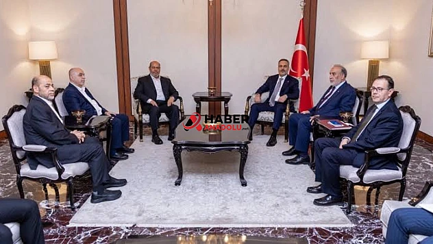 Bakan Fidan, Hamas heyetiyle görüştü