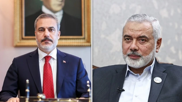 Bakan Fidan Hamas Siyasi Büro Şefi Haniye ile bir araya geldi