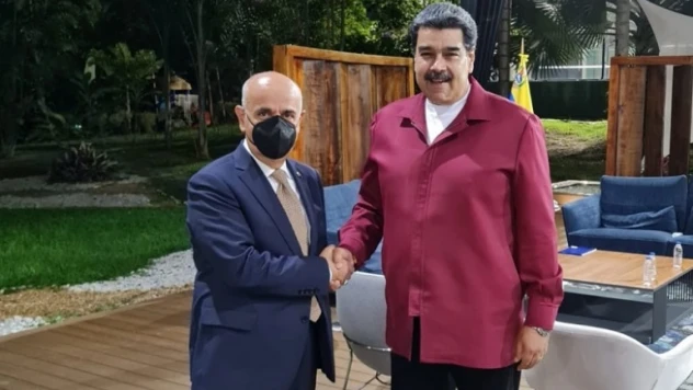 Bakan Kirişci, Venezuela Devlet Başkanı Maduro ile görüştü