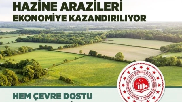 Bakan Kurum: Atıl durumda, tarıma elverişsiz 300 milyon metrekare hazine arazisini ekonomimize kazandırıyoruz