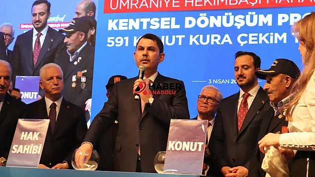 Bakan Kurum'dan tarihi kentsel dönüşüm müjdesi