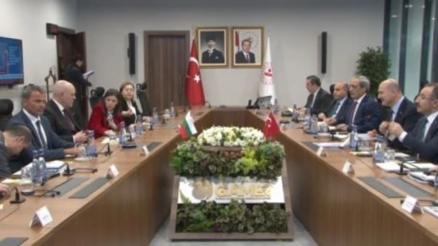 Bakan Soylu Bulgaristan Başsavcısı Ivan Geshev'i ağırladı