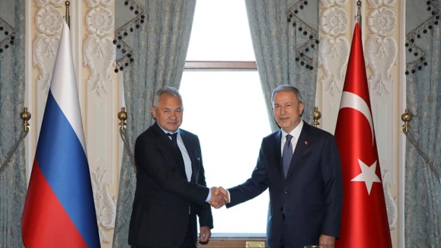 Bakanı Akar, Rus mevkidaşı Şoygu ile görüştü