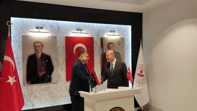 Bakanı Soylu, Libyalı mevkidaşıyla görüştü