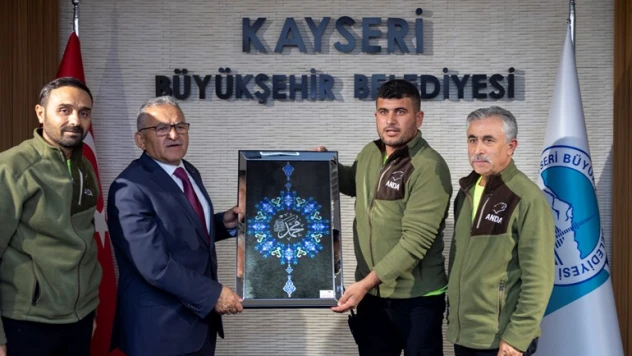 Başkan Büyükkılıç, ANDA Kayseri ekibini ağırladı