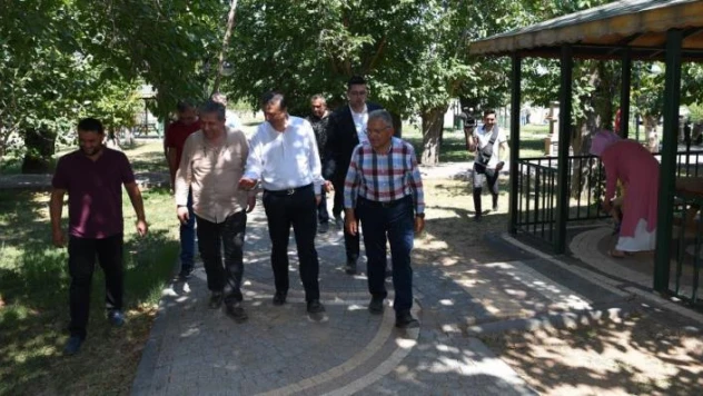 Başkan Büyükkılıç, şifalı su merkezi olan İçmeceleri inceledi