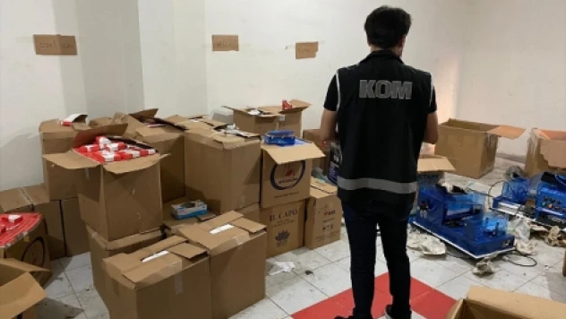 Başkentte  1 ton 875 kilogram tütün ele geçirildi