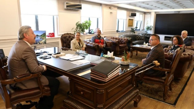 Bedensel Engelliler Spor Kulübü'nden Başkan Palancıoğlu'na ziyaret