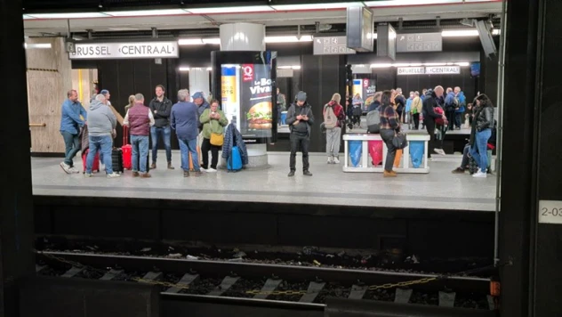 Belçika'da demiryolu çalışanları greve gitti