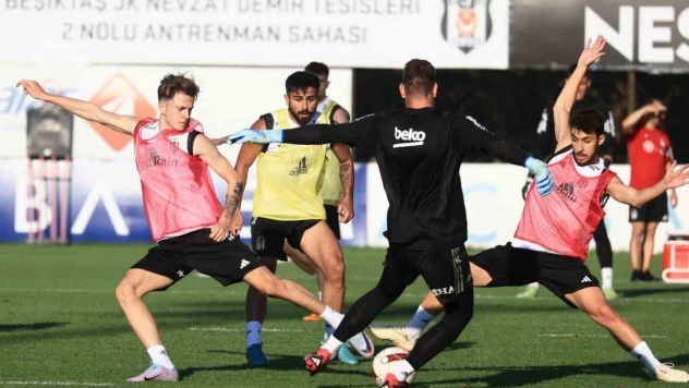 Beşiktaş, Karagümrük maçı hazırlıklarına başladı