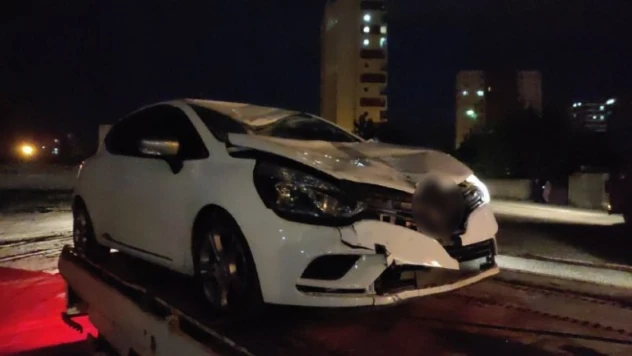 Bisikletliye çarpan sürücü olay yerinden kaçtı