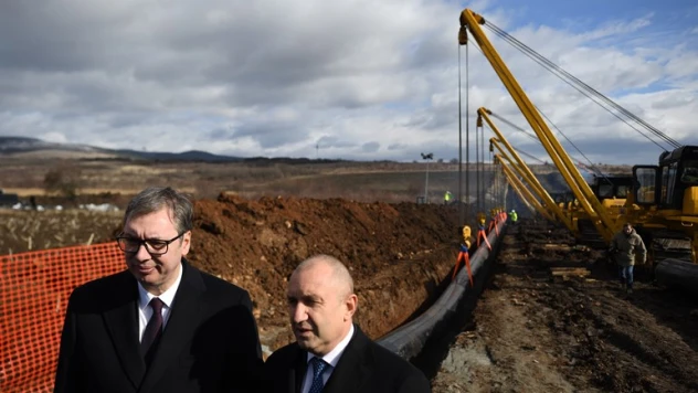 Bulgaristan-Sırbistan arasındaki doğal gaz boru hattının temeli atıldı