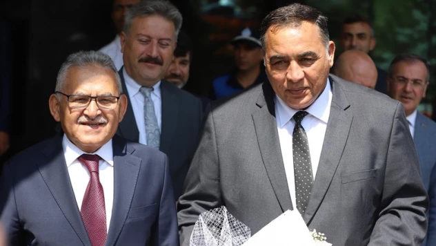 Büyükkılıç'tan kardeş şehir Misrata heyetine mehteranlı coşkulu karşılama