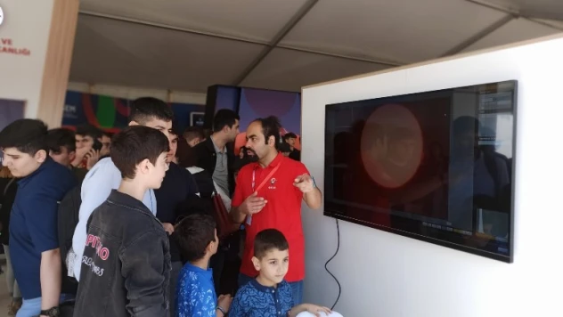 Büyükşehir Bilim Merkezi, Azerbaycan Teknofest'te yerini aldı