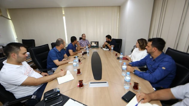 Büyükşehir'de Cumhurbaşkanlığı uzmanlarıyla 'staj' toplantısı